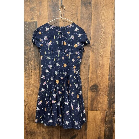 Hell Bunny Women’s Retro Style Space Dress XL (16) EUC - Picture 2 of 8